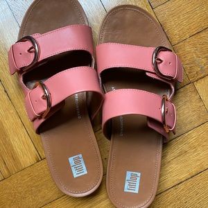 Fitflop Pink Gracie soft sandals size 8 1/2
